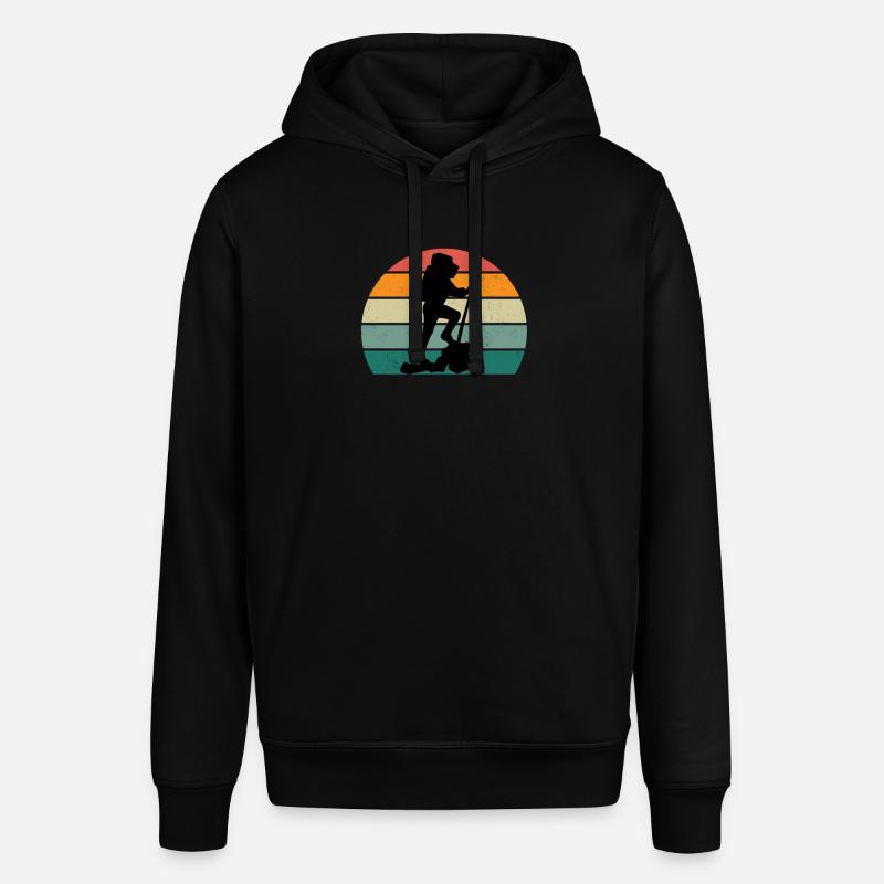 Grimpeur Grimpeur Bloc Escalade - Sweat à capuche SOUNDER Stanley/Stella Unisexe - noir