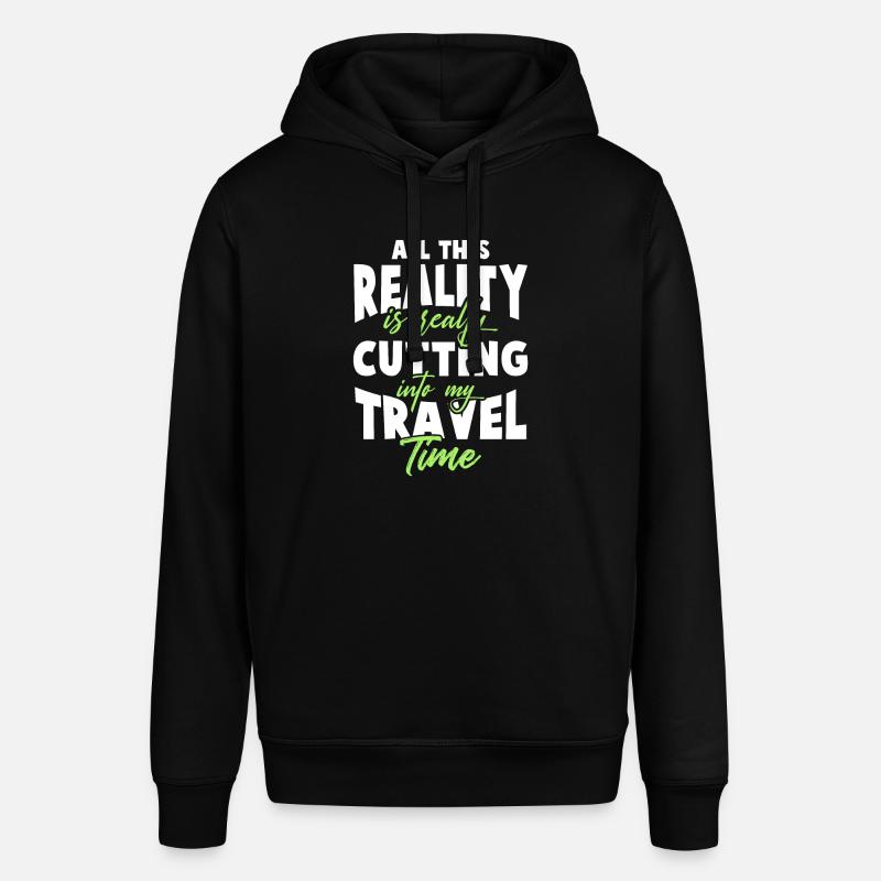 devise de voyage de voyage - Sweat à capuche SOUNDER Stanley/Stella Unisexe - noir