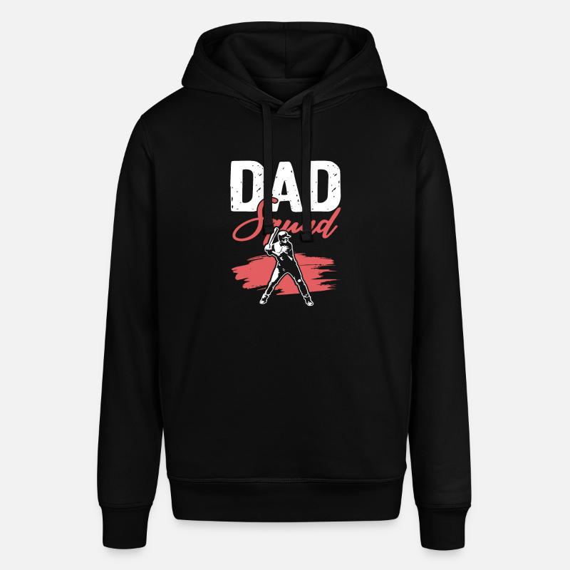 Équipe de baseball papa - Sweat à capuche SOUNDER Stanley/Stella Unisexe - noir