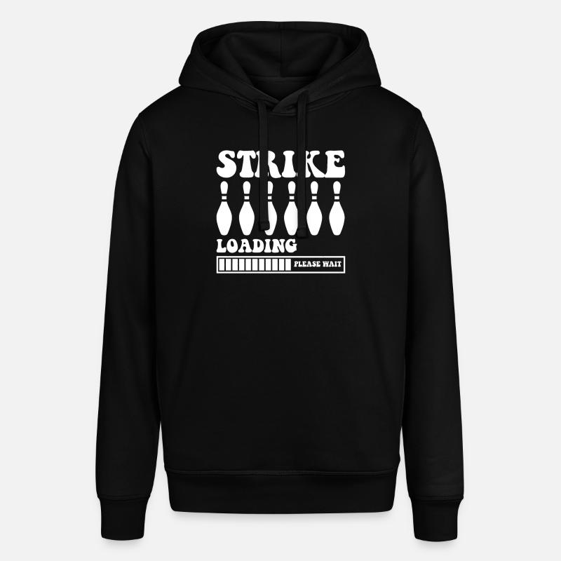 Strike Loading Bitte Warten - Bowling - Stanley/Stella Unisex Hoodie SOUNDER - Schwarz