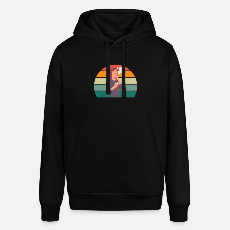 Fumeur Cigarette Cigarillo Fumer - Sweat à capuche SOUNDER Stanley/Stella Unisexe - noir