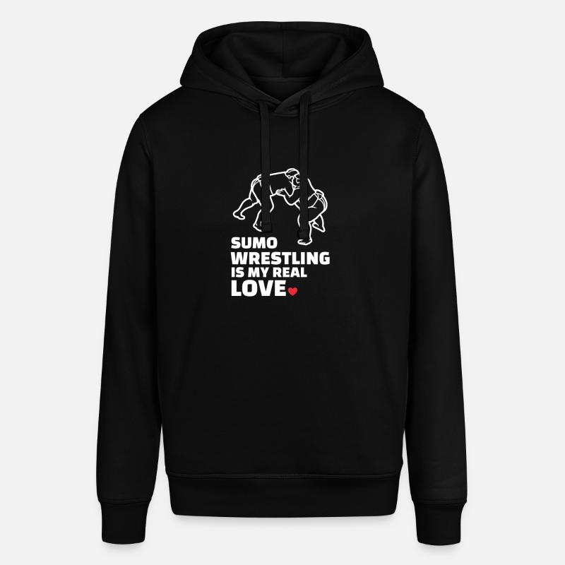 J’adore la lutte sumo - Sweat à capuche SOUNDER Stanley/Stella Unisexe - noir