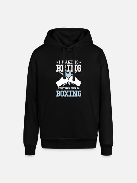 Boxing Boxes - Stanley/Stella SOUNDER Unisex Hoodie - black