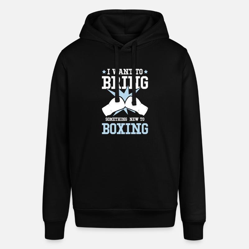 Boîtes de boxe - Sweat à capuche SOUNDER Stanley/Stella Unisexe - noir