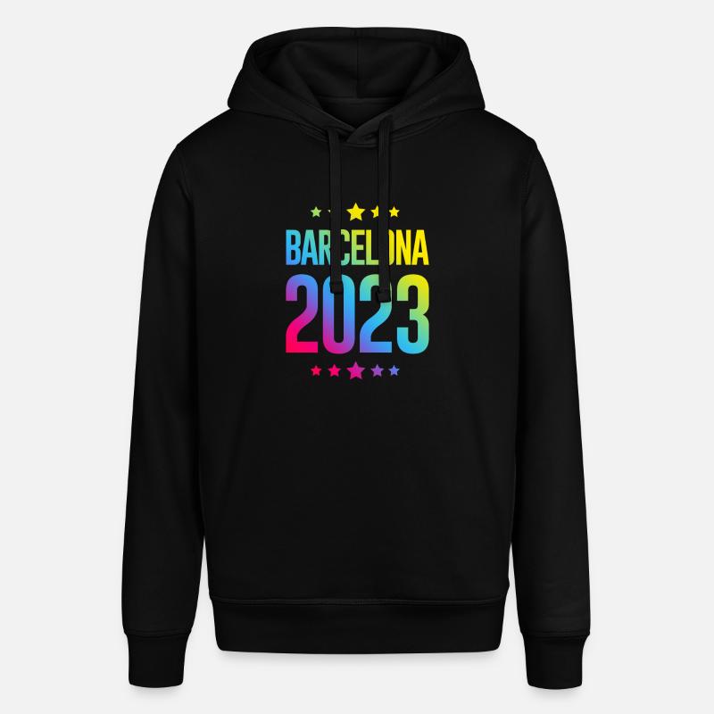 Barcelone 2023 - Sweat à capuche SOUNDER Stanley/Stella Unisexe - noir