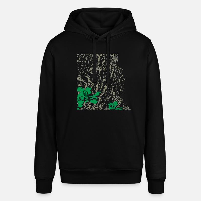 Eiche Eichenbaum Rinde - Stanley/Stella Unisex Hoodie SOUNDER - Schwarz