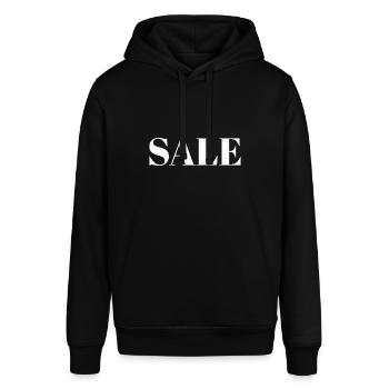 Sale - Stanley/Stella Unisex Hoodie SOUNDER - Schwarz - Vorne - Alina (178cm) & Michal (187cm)