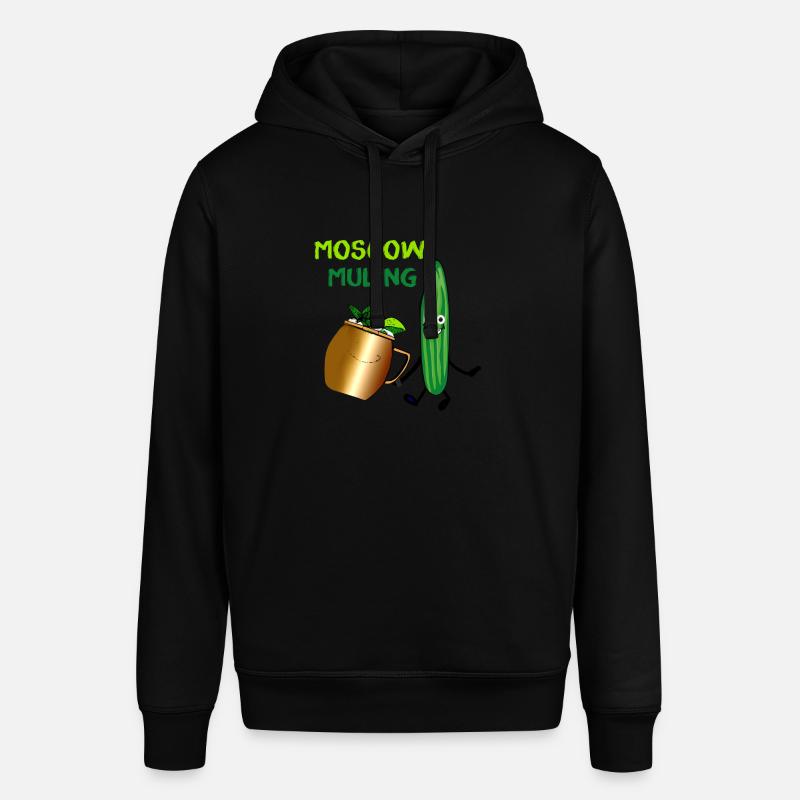 Mule de Moscou,Cocktail,Concombre,Fête,Bande dessinée - Sweat à capuche SOUNDER Stanley/Stella Unisexe - noir