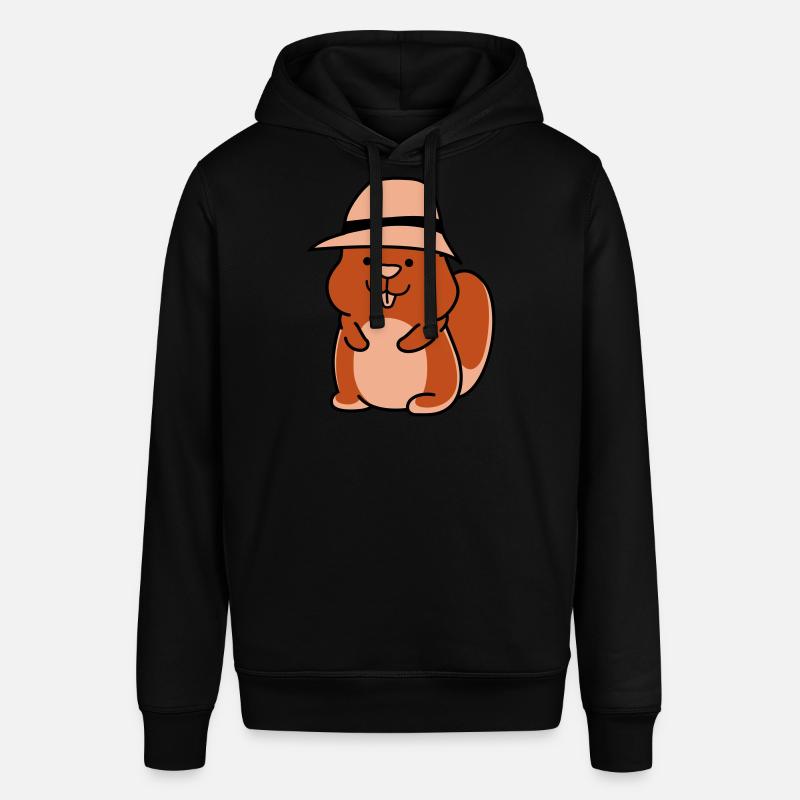 Hamster drôle - Sweat à capuche SOUNDER Stanley/Stella Unisexe - noir