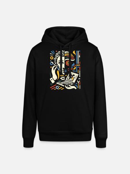 Cooles Techniker Kunst Geschenk - Stanley/Stella Unisex Hoodie SOUNDER - Schwarz