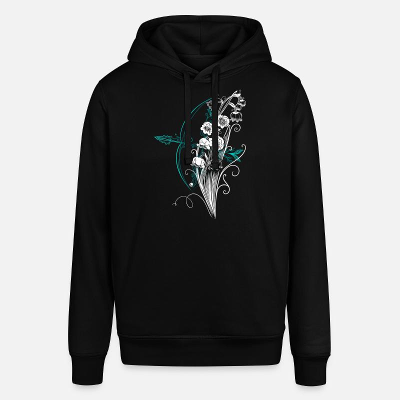 Arc de flèche du muguet - Sweat à capuche SOUNDER Stanley/Stella Unisexe - noir