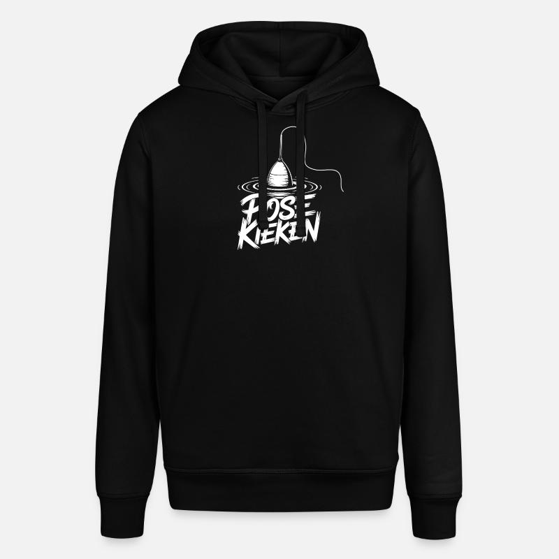 Conception de la posture du pêcheur - Sweat à capuche SOUNDER Stanley/Stella Unisexe - noir