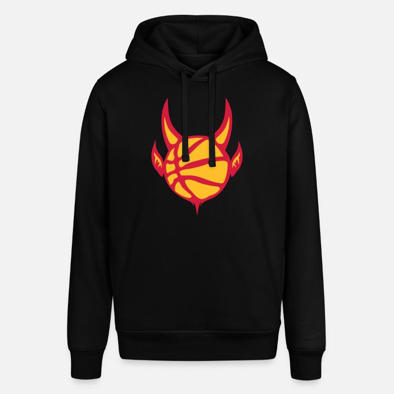 basket ballon diable basketball devil - Sweat à capuche SOUNDER Stanley/Stella Unisexe - noir