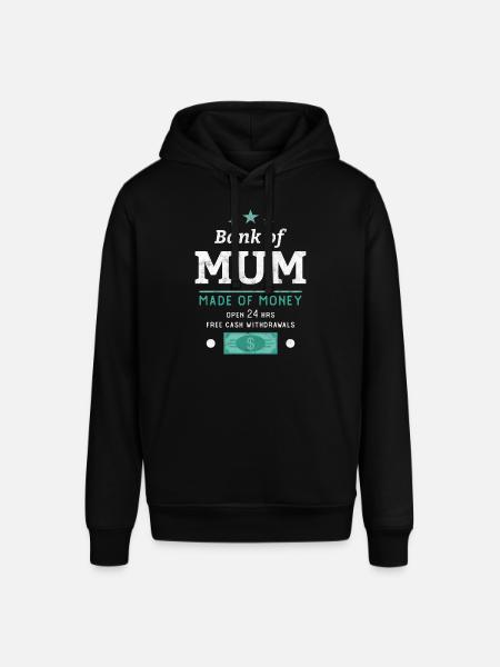 Bank of Mum - Stanley/Stella SOUNDER Unisex Hoodie - black
