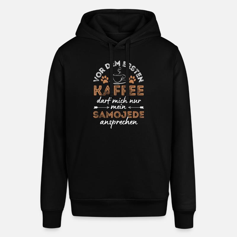 Samoyed Coffee Dog Cafe - Sweat à capuche SOUNDER Stanley/Stella Unisexe - noir
