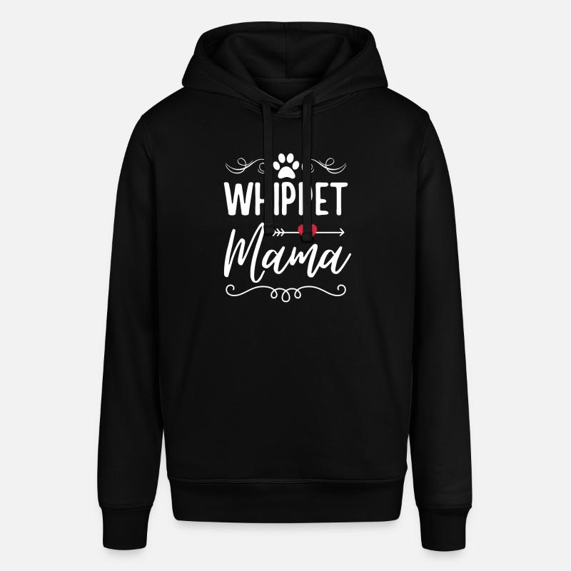 Whippet Mama - Sweat à capuche SOUNDER Stanley/Stella Unisexe - noir