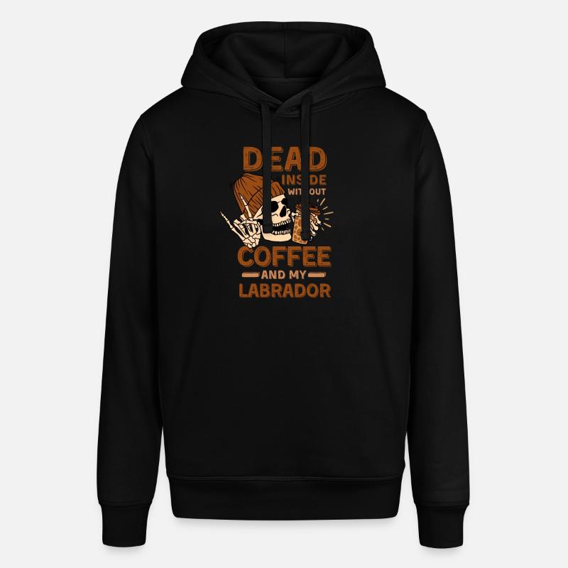 Café Labrador lover - Sweat à capuche SOUNDER Stanley/Stella Unisexe - noir
