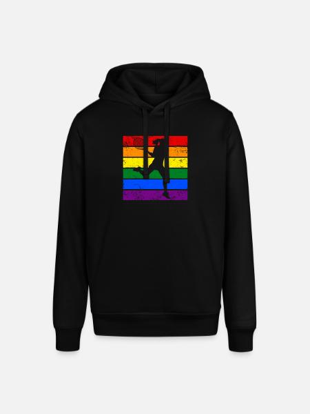 Women Tennis LGBTQ - Stanley/Stella SOUNDER Unisex Hoodie - black