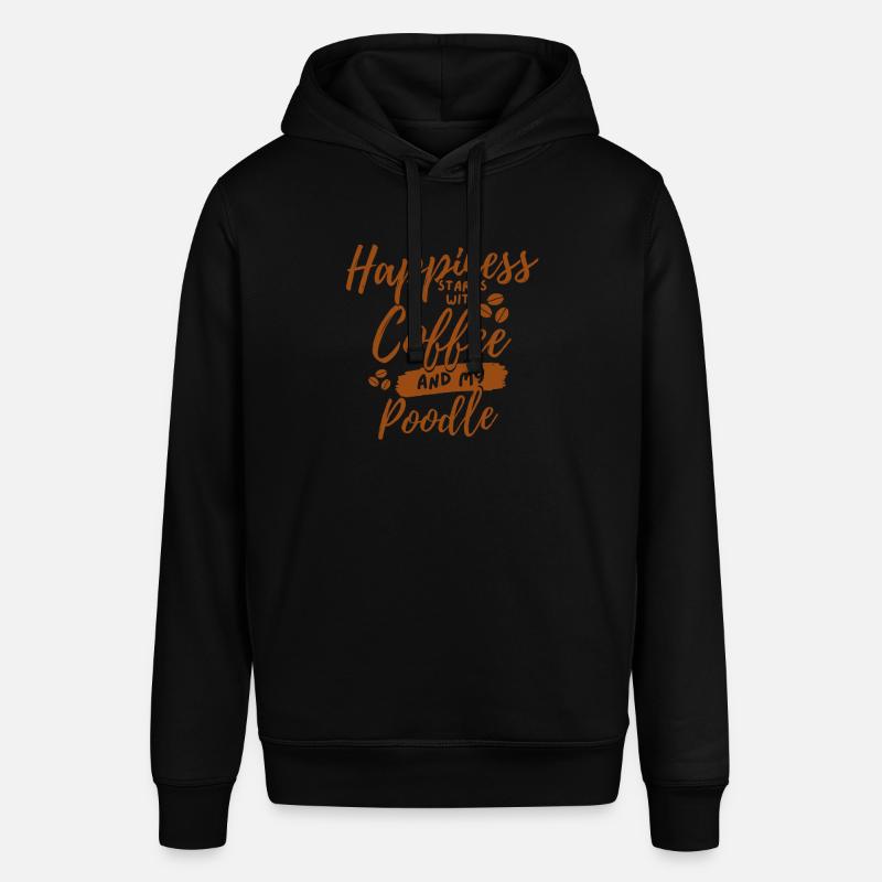 Amateur de caniche de café - Sweat à capuche SOUNDER Stanley/Stella Unisexe - noir