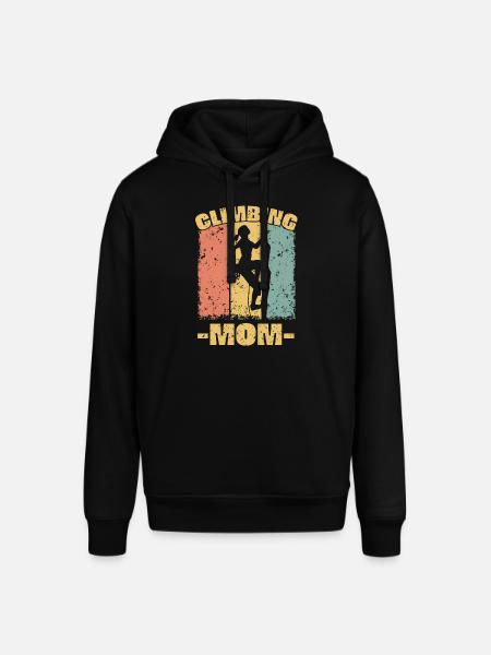 Kletternde Mutter - Stanley/Stella Unisex Hoodie SOUNDER - Schwarz