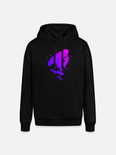 Wingsurf femme hommes wingsurf foilwing - Sweat à capuche SOUNDER Stanley/Stella Unisexe - noir