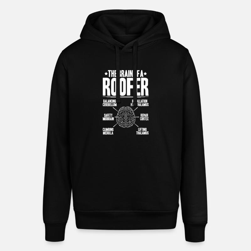 Dachdecker Dachdeckerei Dachdecken Roofer Roofing - Stanley/Stella Unisex Hoodie SOUNDER - Schwarz