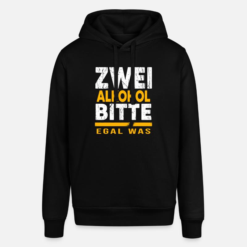 Bier Biergarten Trinkspruch Bierbauch - Stanley/Stella Unisex Hoodie SOUNDER - Schwarz