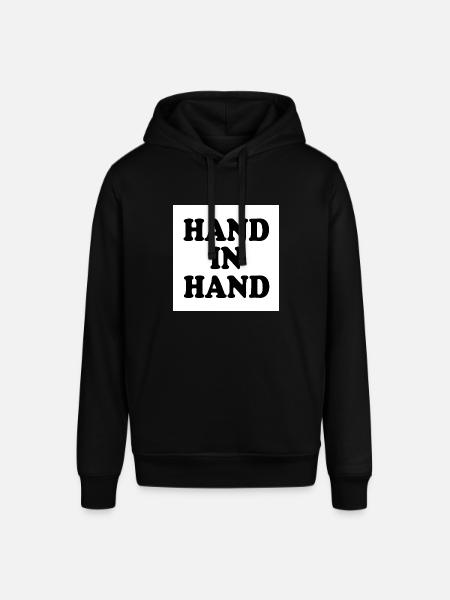 Hand in hand - Stanley/Stella Unisex Hoodie SOUNDER - Schwarz