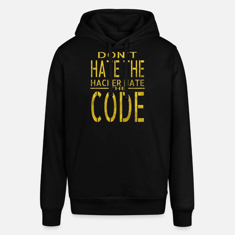 bday birthday present idea hack out hacking coder - Stanley/Stella SOUNDER Unisex Hoodie - black