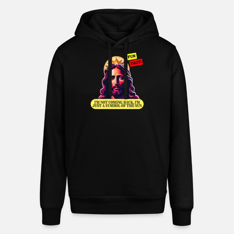Jésus ne reviendra pas - Sweat à capuche SOUNDER Stanley/Stella Unisexe - noir