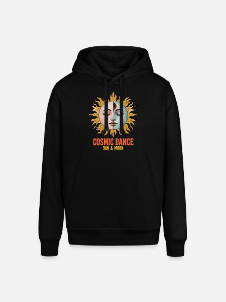 Cosmic Dance Spirituality Gift - Stanley/Stella SOUNDER Unisex Hoodie - black