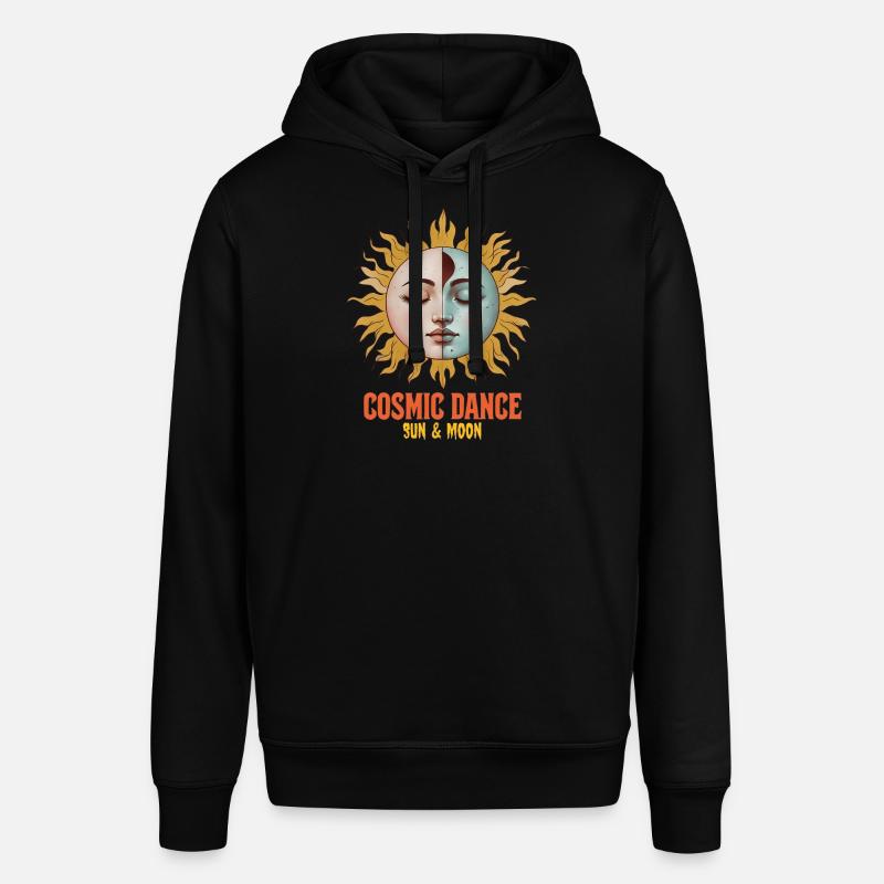 Cosmic Dance Spirituality Gift - Stanley/Stella SOUNDER Unisex Hoodie - black