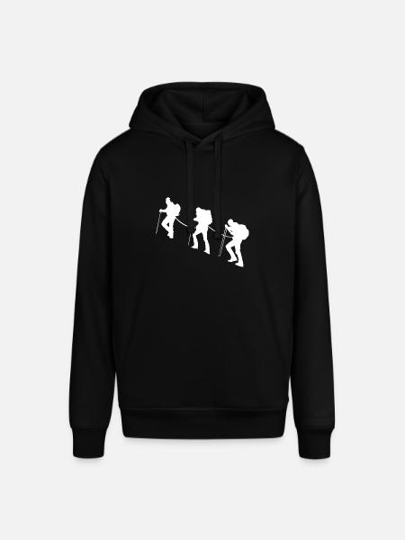Mountaineering mountaineer sport mountain - Stanley/Stella SOUNDER Unisex Hoodie - black