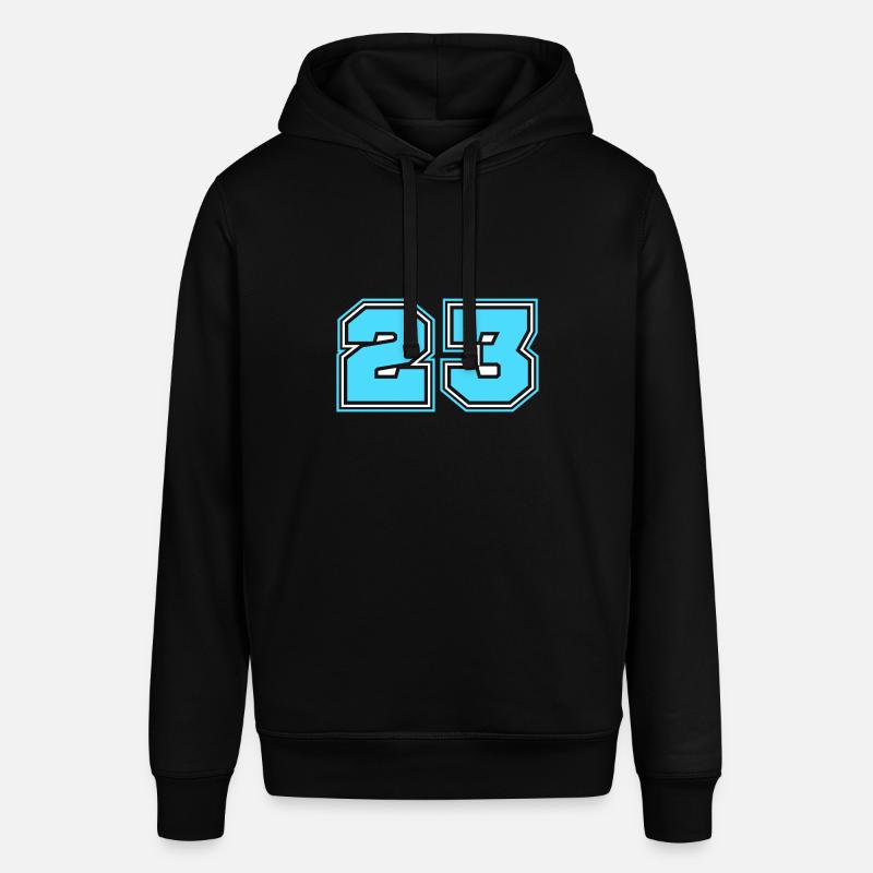 23 Numéro de numéro - Sweat à capuche SOUNDER Stanley/Stella Unisexe - noir