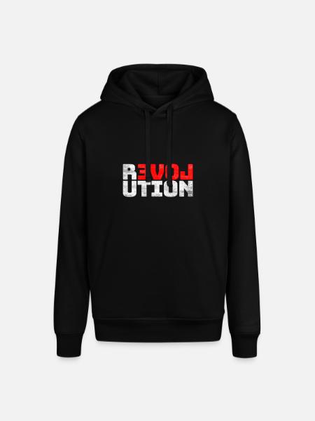 Revolution LOVE - Stanley/Stella SOUNDER Unisex Hoodie - black
