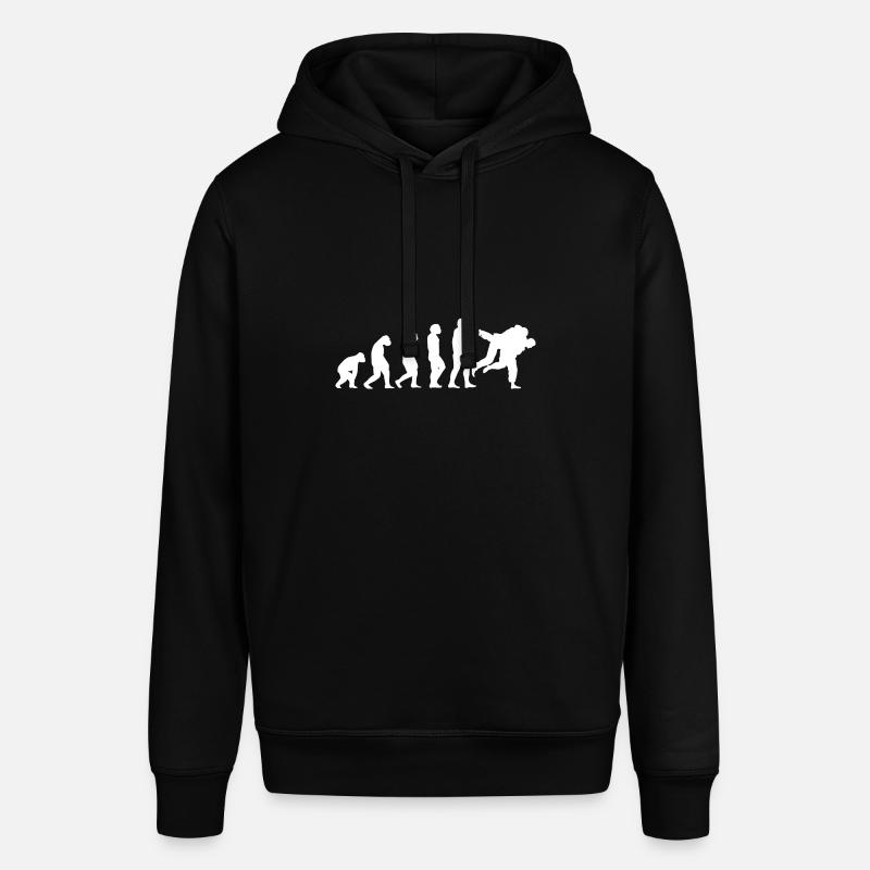Evolution judo - Sweat à capuche SOUNDER Stanley/Stella Unisexe - noir
