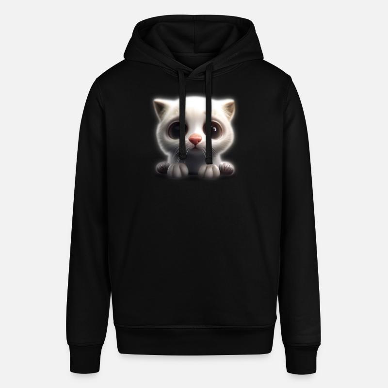 Chaton super mignon - Sweat à capuche SOUNDER Stanley/Stella Unisexe - noir