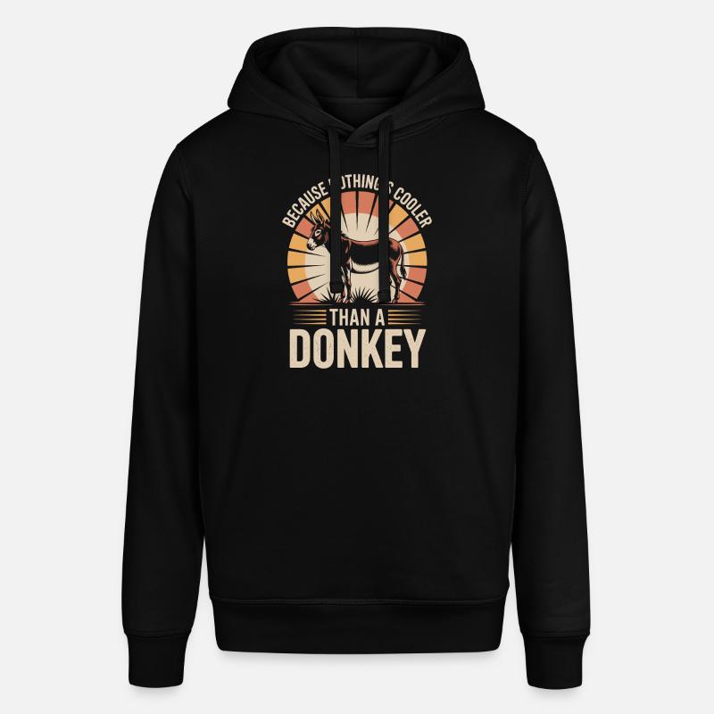 Drôle d’âne - Sweat à capuche SOUNDER Stanley/Stella Unisexe - noir