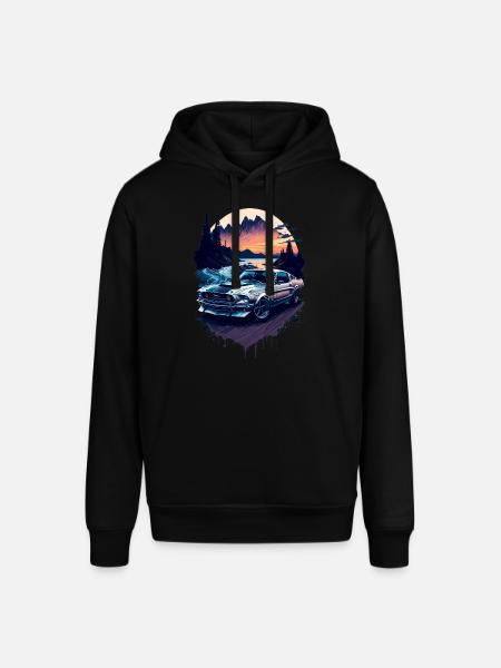 Sportwagen - Stanley/Stella Unisex Hoodie SOUNDER - Schwarz