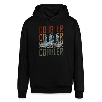 Schuhmacher Stiefel - Stanley/Stella Unisex Hoodie SOUNDER - Schwarz - Vorne - Alina (178cm) & Michal (187cm)
