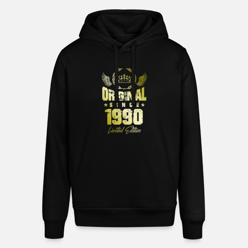 Édition limitée 1990 - Sweat à capuche SOUNDER Stanley/Stella Unisexe - noir
