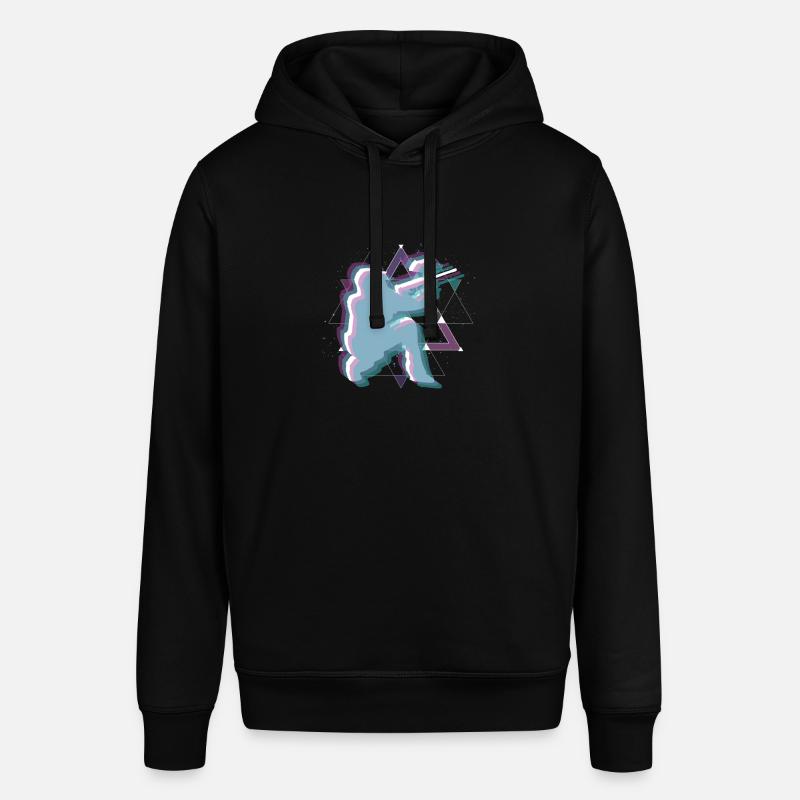 Vaporwave Space Paintball - Sweat à capuche SOUNDER Stanley/Stella Unisexe - noir
