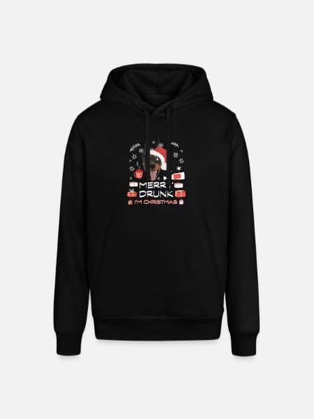 Dobermann Weihnachtsmarkt - Stanley/Stella Unisex Hoodie SOUNDER - Schwarz