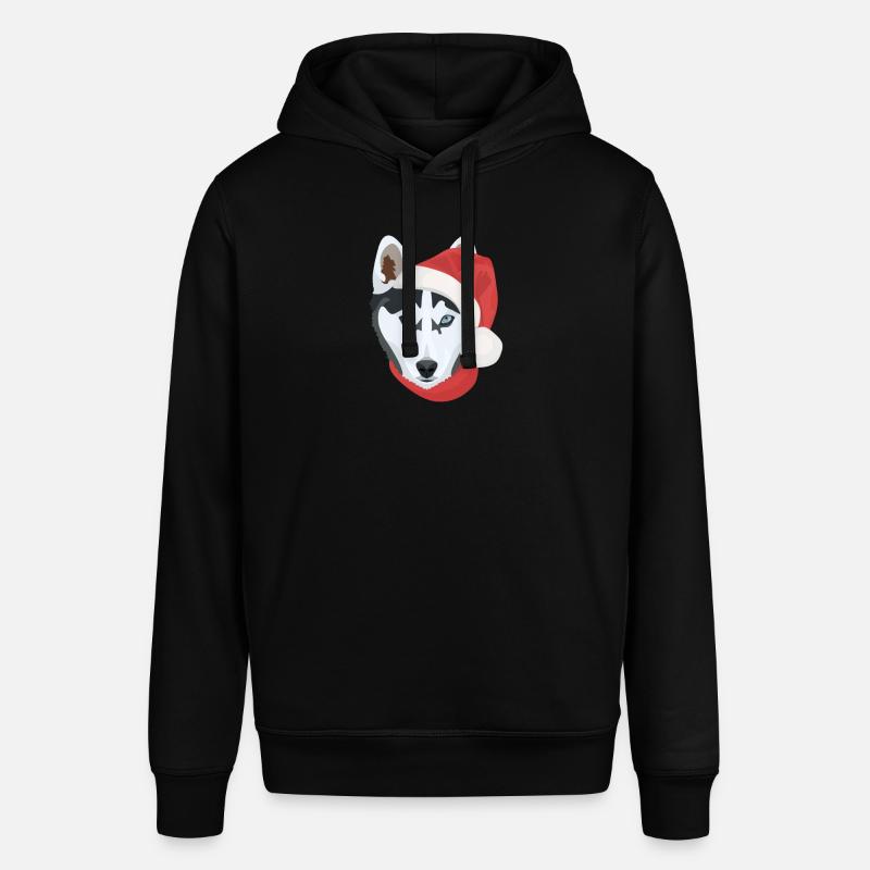Husky Joyeux Noël - Sweat à capuche SOUNDER Stanley/Stella Unisexe - noir