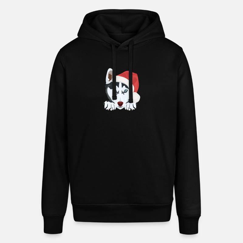 Husky Joyeux Noël - Sweat à capuche SOUNDER Stanley/Stella Unisexe - noir