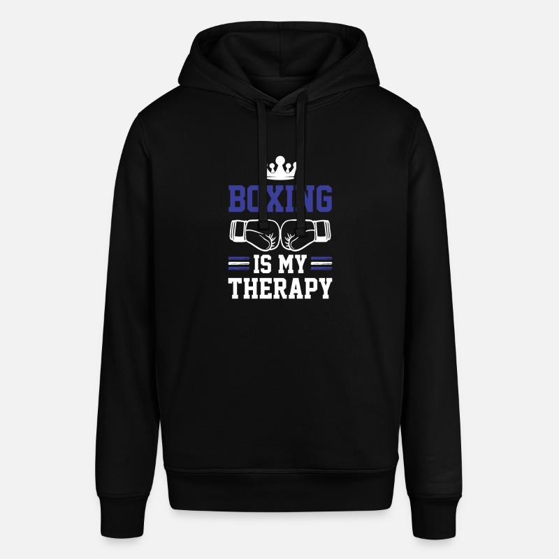 Thérapie de boxe - Sweat à capuche SOUNDER Stanley/Stella Unisexe - noir