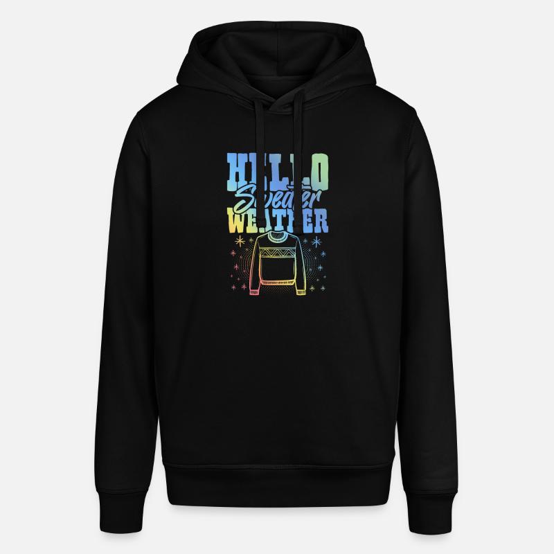 Pull Météo Hiver - Sweat à capuche SOUNDER Stanley/Stella Unisexe - noir