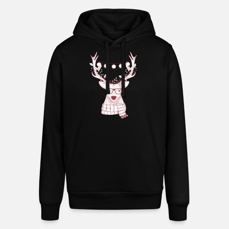Refroidir Reindeer Conception - Sweat à capuche SOUNDER Stanley/Stella Unisexe - noir