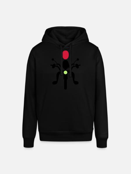 Motorradfahrer - Stanley/Stella Unisex Hoodie SOUNDER - Schwarz