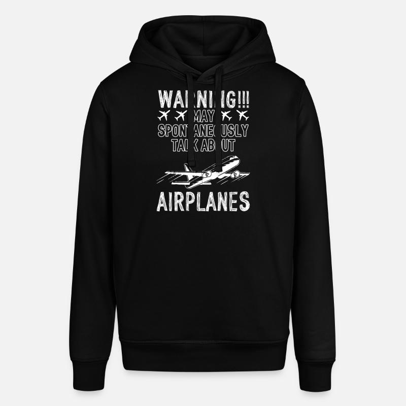 Aviation Funny Airplane Pilot - Sweat à capuche SOUNDER Stanley/Stella Unisexe - noir